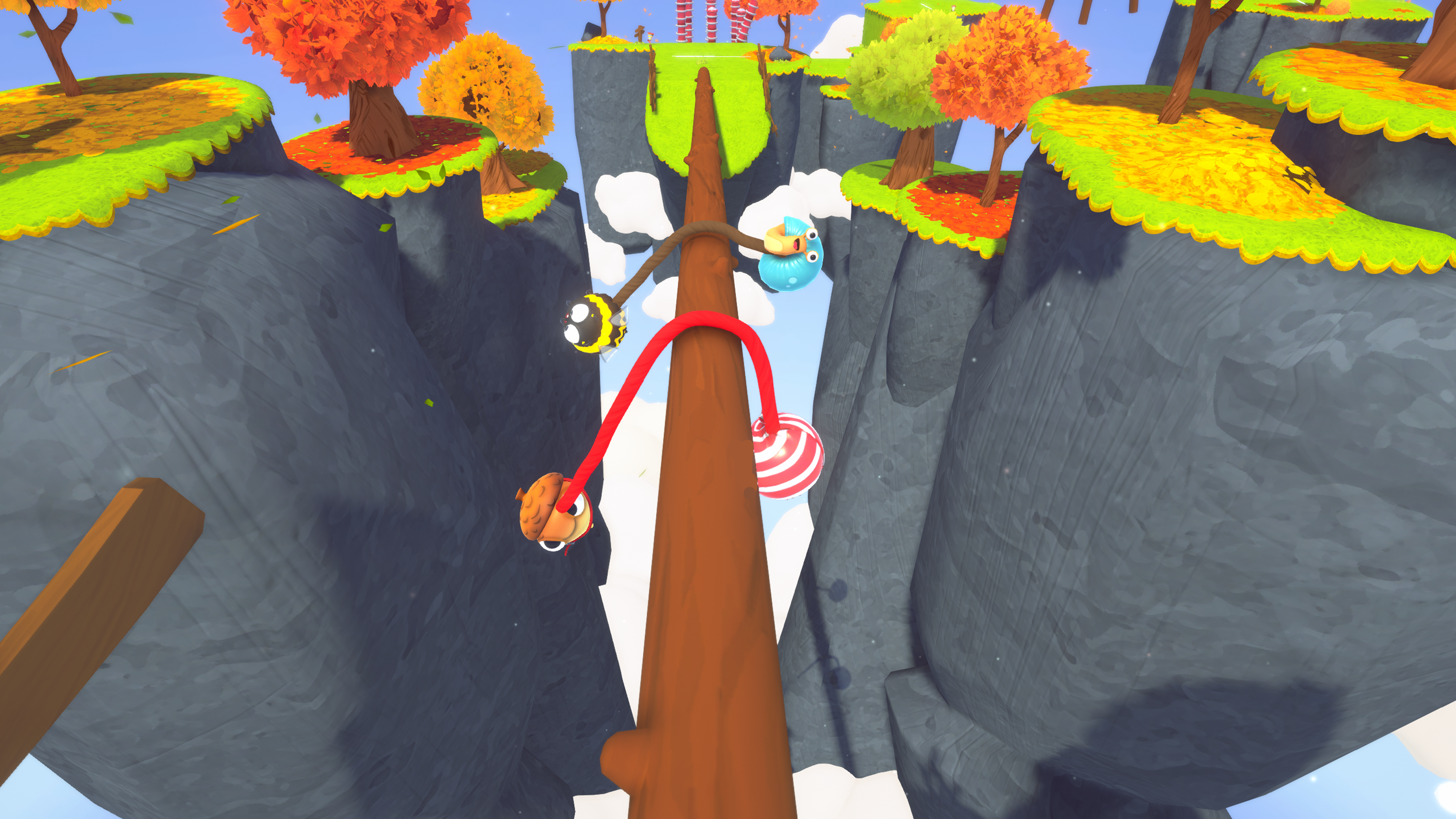 Fling to the Finish game screenshot